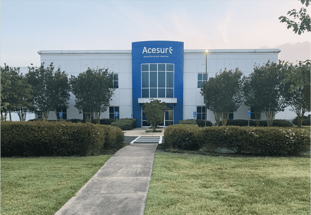 Acesur is proud to announce our new facility in the US. Opened in 2021 in Suffolk, Virginia
